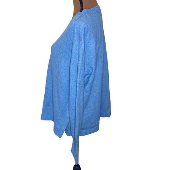 J Jill cotton blend relaxed oversized Crewneck sweater size S - Picture 4 of 13